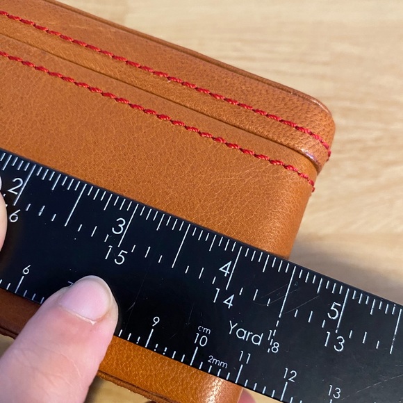 Fossil Tan Leather Box - Picture 9 of 12